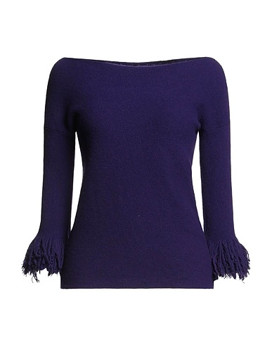LIVIANA CONTI Pullover Viola 63% Lana Vergine, 25% Poliammide, 10% Cachemire, 2% Elastan