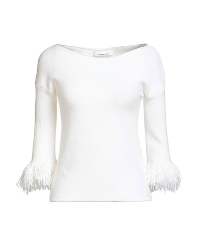 LIVIANA CONTI Pullover Bianco 63% Lana Vergine, 25% Poliammide, 10% Cachemire, 2% Elastan