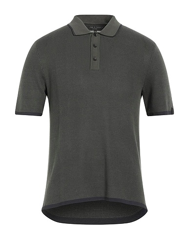 RAG & BONE Sweater Military green 74% Cotton, 20% Viscose, 6% Nylon