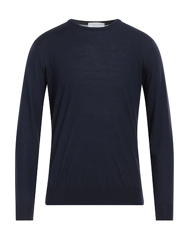 FILIPPO DE LAURENTIIS Jumper Midnight blue 100% Super 120s Wool