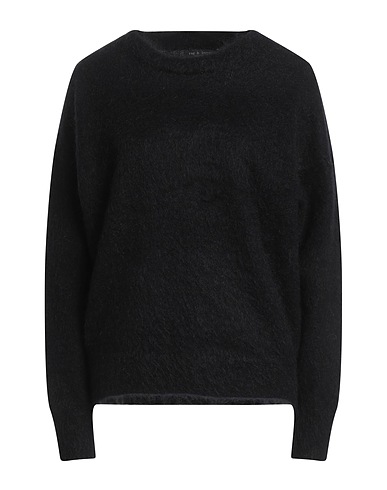 RAG & BONE Sweater Black 35% Mohair wool, 35% Wool, 27% Polyamide, 3% Elastane