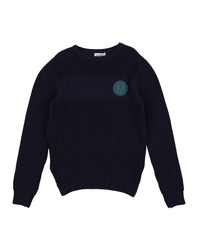 BIKKEMBERGS Sweater Navy 100% Cotton
