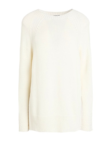 ALPHA STUDIO Jumper Ivory 40% Recycled wool, 30% Viscose, 20% Recycled polyamide, 10% Recycled cashmere