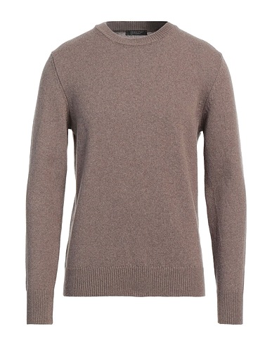 ARAGONA Cashmere jumper Khaki 100% Cashmere