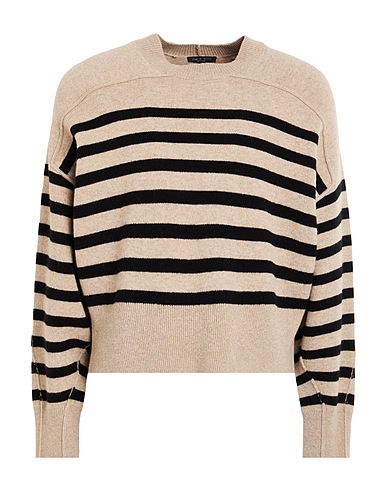 RAG & BONE Jumper Beige 63% Wool, 19% Acrylic, 16% Polyamide, 2% Elastane