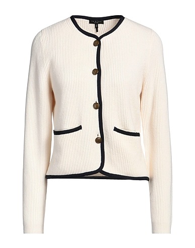 RAG & BONE Cardigan Ivory 50% Merino Wool, 29% Recycled nylon, 20% Organic cotton, 1% Elastane