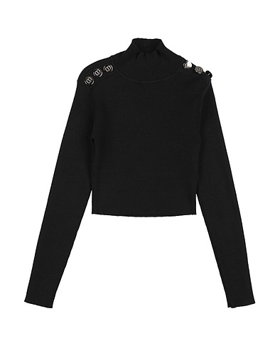 MET JEANS Dolcevita Nero 50% Viscosa, 30% Poliestere, 20% Nylon