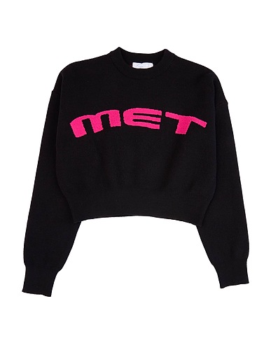MET JEANS Jumper Black 100% Polyester