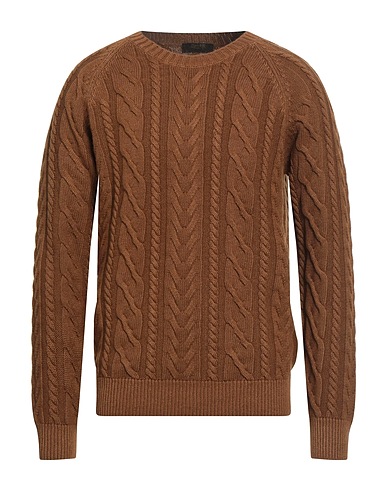 MOORER Cashmere blend Khaki 100% Cashmere