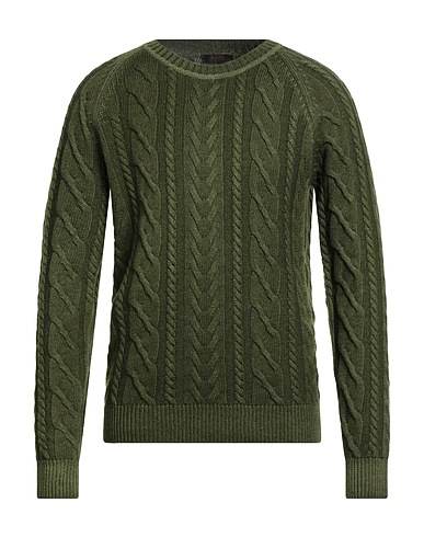 MOORER Kaschmirpullover  Grün 100% Kaschmir