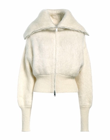SA SU PHI Cardigan Ivory 67% Mohair wool, 28% Polyamide, 5% Wool