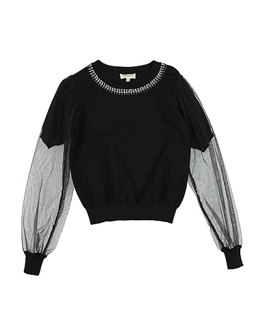TWINSET Sweater Black 40% Viscose, 28% Polyester, 22% Polyamide, 10% Wool