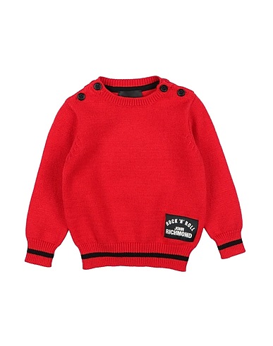 JOHN RICHMOND Pullover Rosso 52% Viscosa, 28% Poliestere, 20% Nylon