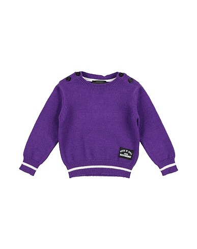 JOHN RICHMOND Pullover Viola scuro 52% Viscosa, 28% Poliestere, 20% Nylon