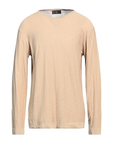 LIU •JO MAN Jumper Beige 100% Cotton