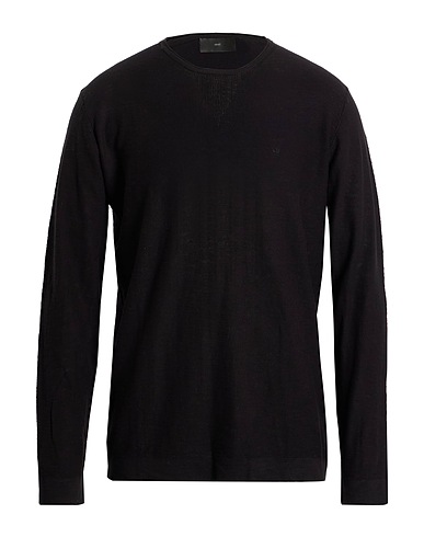 LIU •JO MAN Jumper Black 100% Cotton