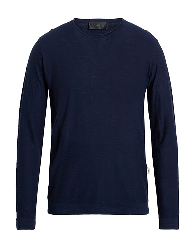 LIU •JO MAN Jumper Navy blue 100% Cotton