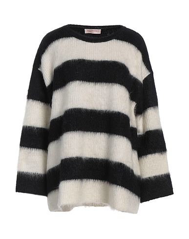 VALENTINO GARAVANI Jumper Ivory 60% Mohair wool, 34% Polyamide, 6% Wool