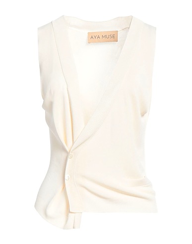 AYA MUSE Top Ivory 100% Rayon