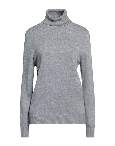 PIANURASTUDIO Col roulé Gris 50% Viscose, 16% Nylon, 14% Laine, 11% Cachemire, 9% Polyester