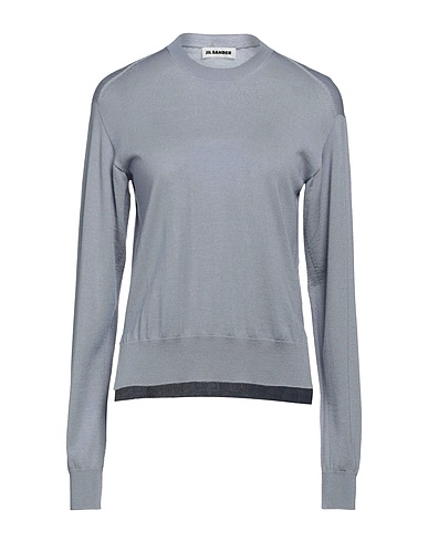 JIL SANDER Jumper Slate blue 35% Cashmere, 35% Virgin Wool, 30% Silk