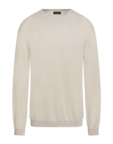 ROBERTO COLLINA Jumper Beige 100% Merino Wool