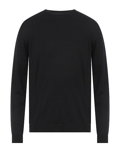 ROBERTO COLLINA Jumper Black 100% Merino Wool