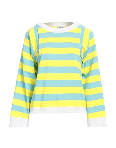 LIU •JO Sweater Yellow 81% Cotton, 19% Polyamide