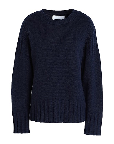 JIL SANDER Cashmere blend Midnight blue 100% Cashmere