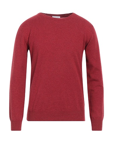 SIMON GRAY. Maglia in Cachemire Mattone 100% Cachemire