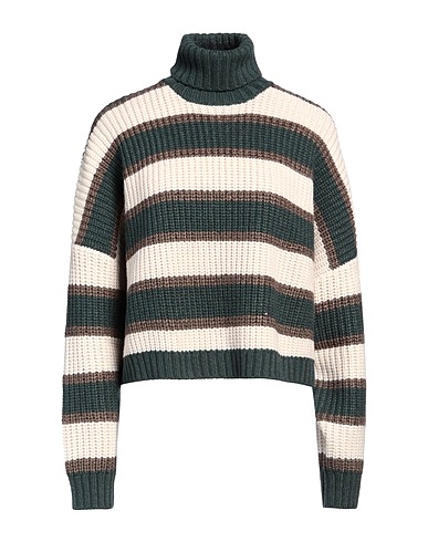 BRUNELLO CUCINELLI Cashmere blend Dark green 100% Cashmere, Polyamide, Silk