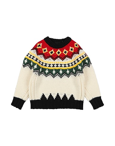 MONCLER GRENOBLE Sweater Ivory 90% Virgin Wool, 10% Polyamide