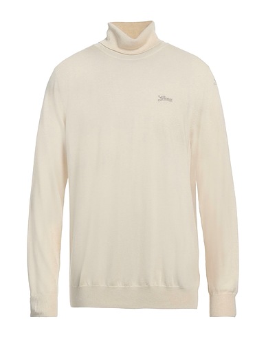 GUESS Rollkragenpullover Beige 45% Polyamid, 45% Polyester, 5% Seide, 5% Wolle
