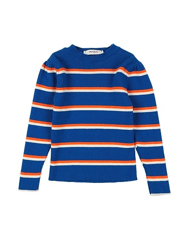 VICOLO Jumper Bright blue 52% Viscose, 28% Polyester, 20% Polyamide