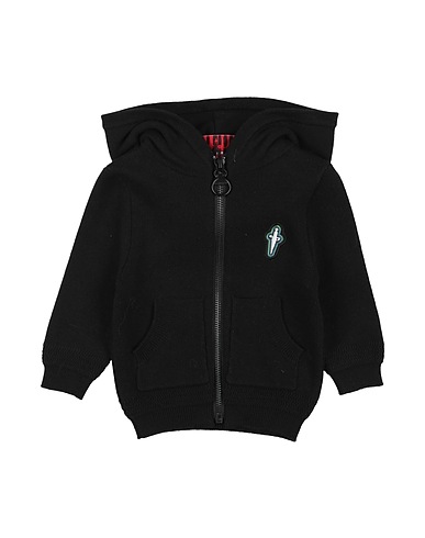 PACIOTTI Cardigan Black 100% Cotton