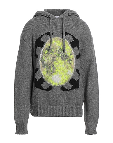 OFF-WHITE™ Jumper Grey 63% Wool, 31% Polyamide, 4% Cotton, 2% Mohair wool