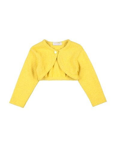 MONNALISA Torera Amarillo 42% Lana, 28% Viscosa, 14% Poliamida, 9% Fibra metálica, 7% Cachemir