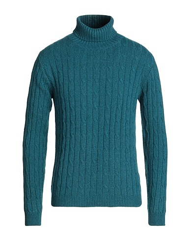 DANIELE FIESOLI Cashmere blend Deep teal 100% Cashmere