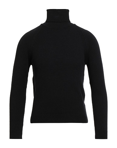 OFFICINA 36 Col roulé Noir 100% Viscose