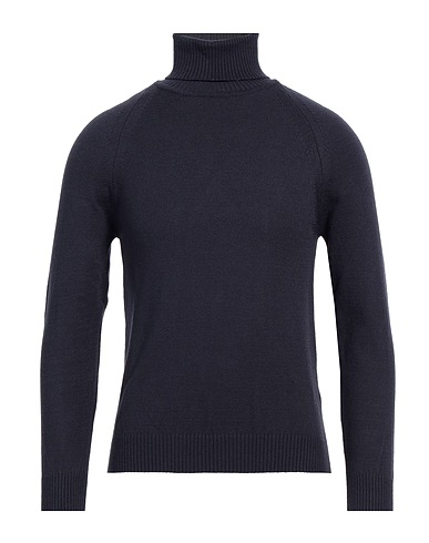 OFFICINA 36 Polo neck Navy blue 100% Viscose