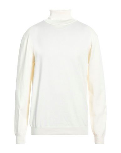 HAMAKI-HO Rollkragenpullover Elfenbein 70% Viskose, 30% Nylon