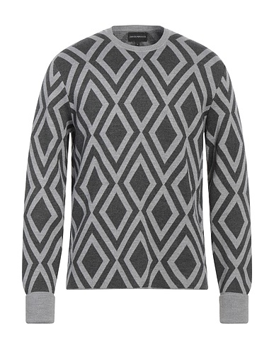 EMPORIO ARMANI Sweater Grey 50% Virgin Wool, 50% Acrylic