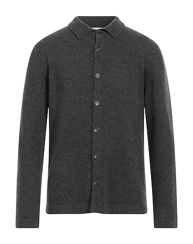 SIMON GRAY. Cardigan Charcoal 100% Cashmere