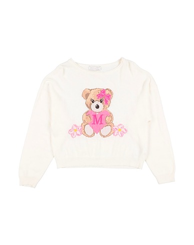 MONNALISA Sweater Ivory 40% Viscose, 30% Polyamide, 25% Wool, 5% Cashmere