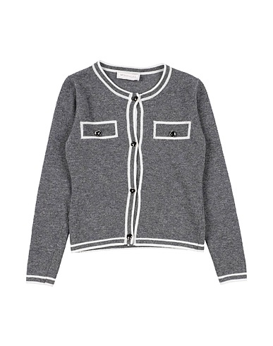 MONNALISA Cardigan Grey 100% Wool