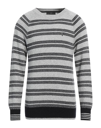 GUESS Pullover Grigio chiaro 33% Poliestere, 30% Viscosa, 22% Lana, 15% Cotone
