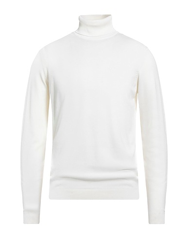 FRED MELLO Polo neck White 70% Viscose, 30% Polyamide