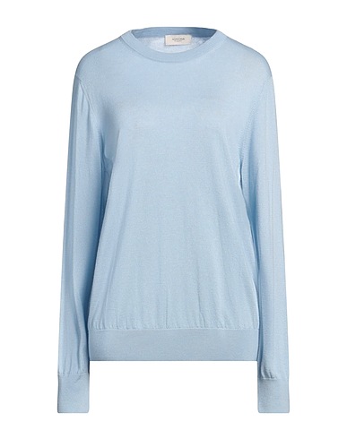 AGNONA Cashmere jumper Sky blue 70% Cashmere, 30% Silk
