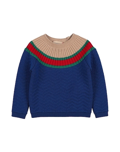 GUCCI Jumper Blue 100% Wool
