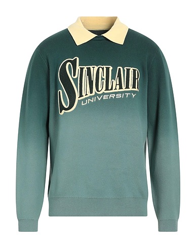 SINCLAIR Jumper Green 100% Cotton